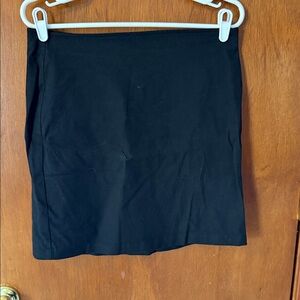 Old Navy Black Midi Skirt